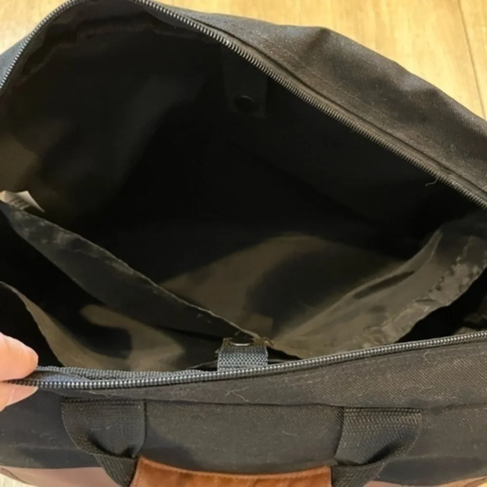 Black Laptop Tote Carry Bag